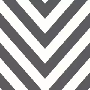 Image of Holden Decor Chevron Black/White Wallpaper