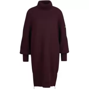 Image of Barbour International Claremont Knitted Dress - Red