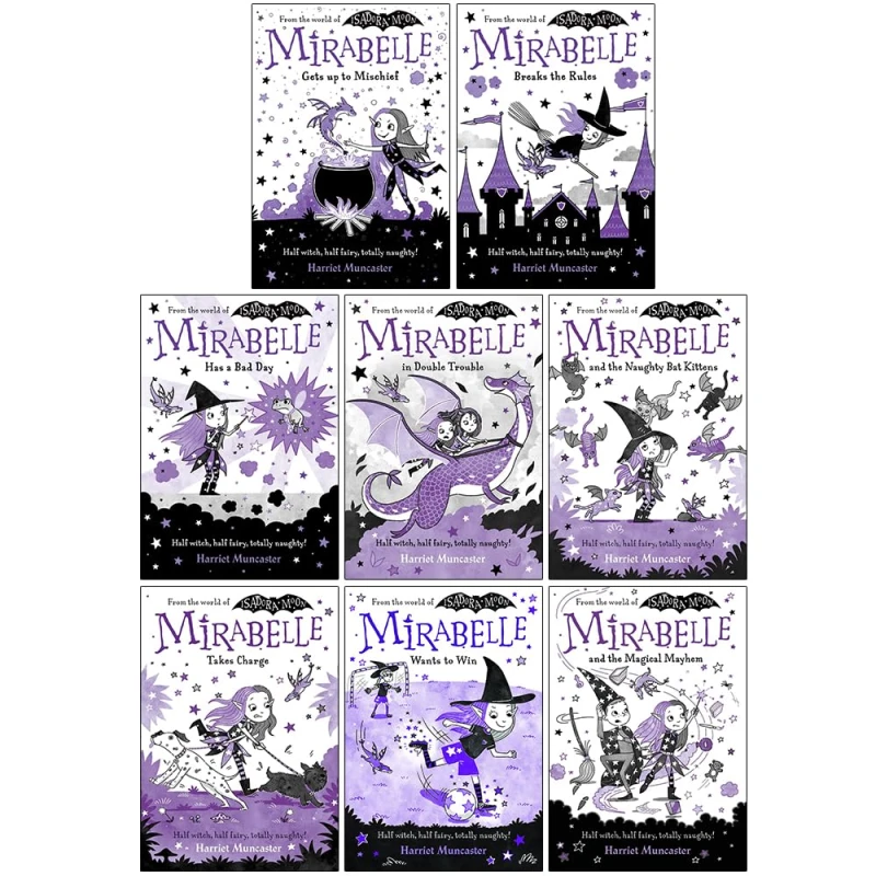 Image of Mirabelle Collection Harriet Muncaster 8 Book Set With Mischief And Magical Mayhem Harriet Muncaster Books