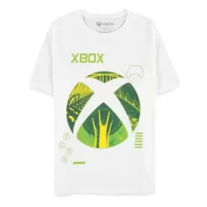 Image of Microsoft Xbox T-Shirt Classic Silhouetted Icons Size M