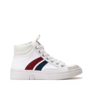 Image of Palladium Manufacture TEMPO 03 PLO womens Shoes (High-top Trainers) in White