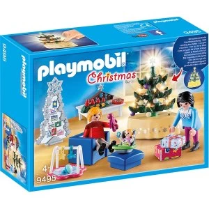 Image of Playmobil - Christmas Living Room Playset
