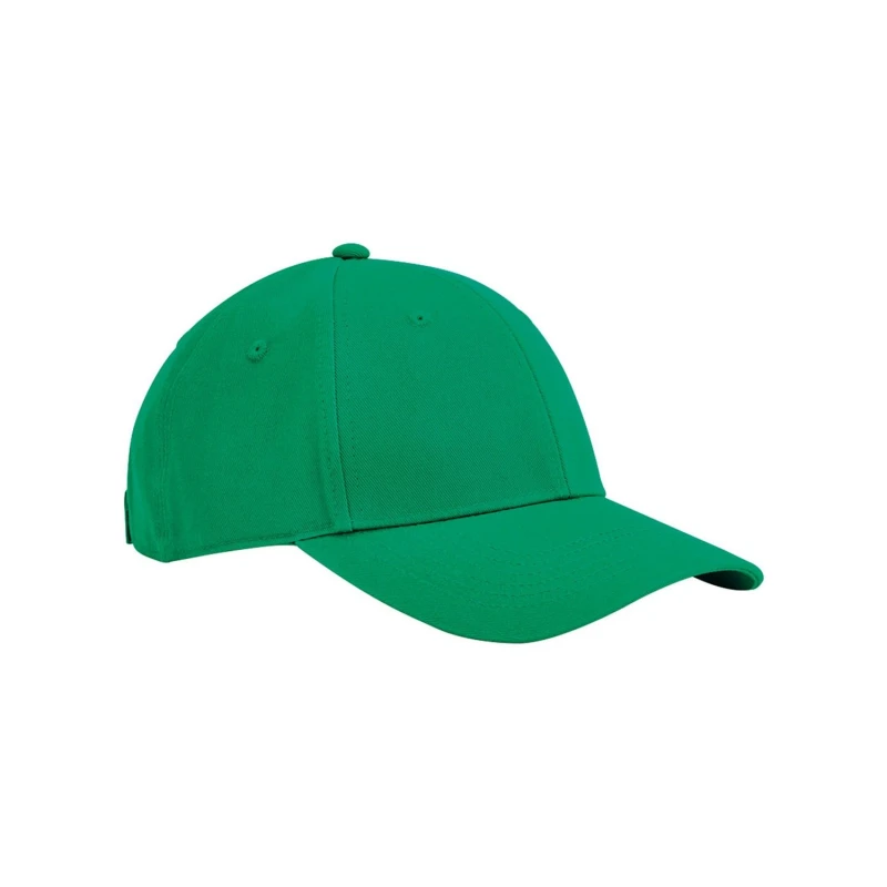 Image of Beechfield Classic 6 Panel Cotton Cap in Green Green Unisex One Size