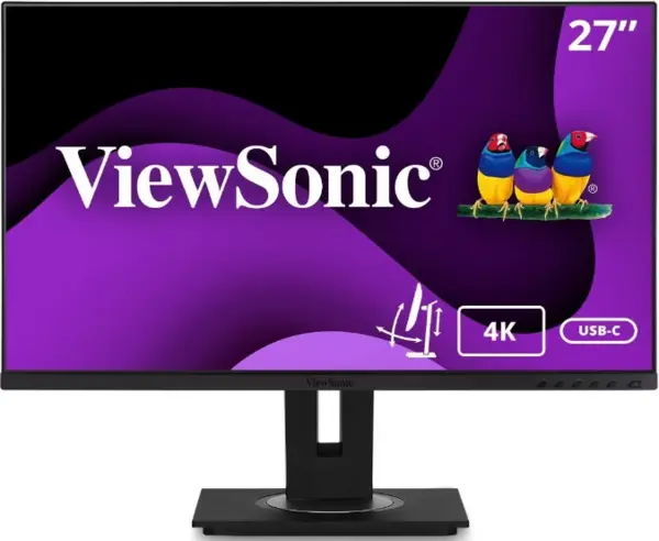 Image of ViewSonic 27" VG2756-4K 4K Ultra HD IPS LED Monitor