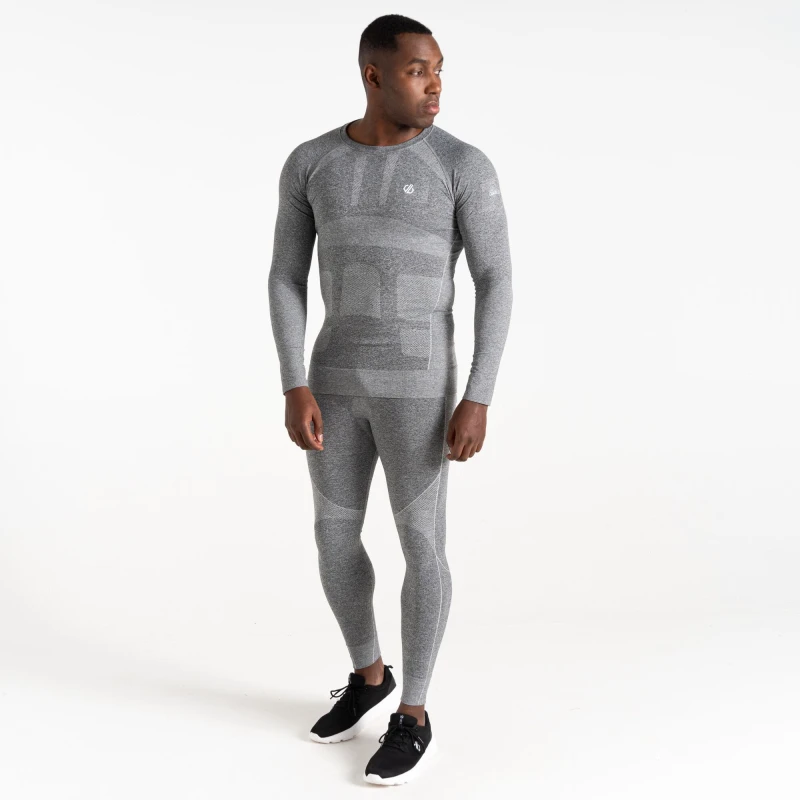 Image of Dare 2b Dare 2b Men Mens In The Zone Ii Base Layer Legging in Grey Size: Medium Grey M Male 5063019857183