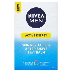 Image of Nivea For Men Revitalising Double Action Balm Q10 100ml