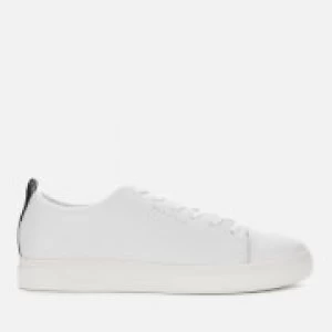 Image of Paul Smith Mens Lee Leather Cupsole Trainers - White - 9