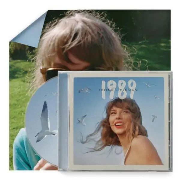 Image of Taylor Swift 1989 (Taylor's Version) - Crystal Skies Blue Edition + Poster - Sealed 2023 UK CD album 0245597656
