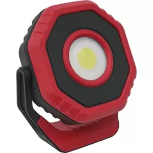 Image of Rechargeable Pocket Floodlight - 360 Degree Swivel - 14W COB LED - Red