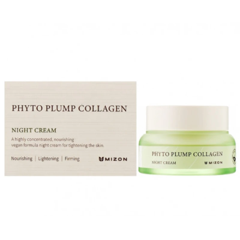 Image of Mizon Phyto Plump Collagen Night Cream 50ml