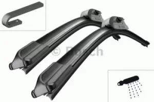 Image of Bosch 3397007654 AR608S Wiper Blade Set Aerotwin Retrofit Windscreen Flat