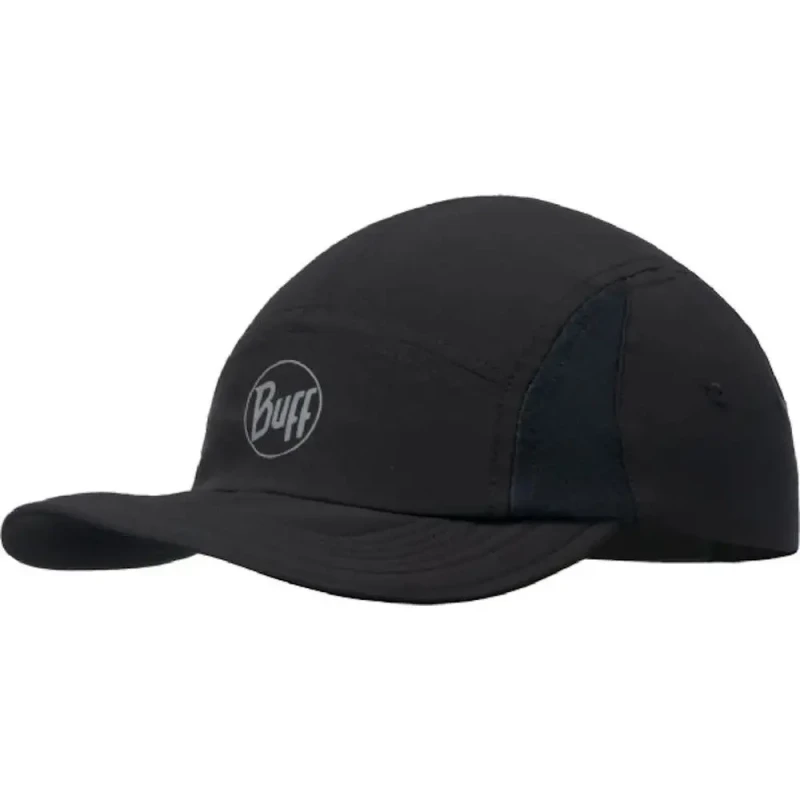 Image of Cap Buff 5 Panelr Solid Noir Unisex S/M