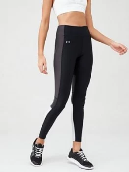 Image of Urban Armor Gear Heatgear; Perforation Inset Leggings - Black/Grey