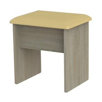 Image of Robert Dyas Kirkhill Ready Assembled Dressing Table Stool - Cedar