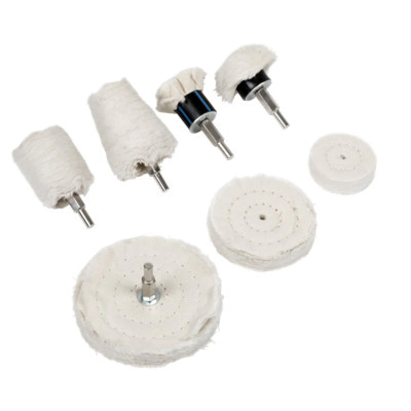 Image of Sealey 8 Piece Polishing Kit for Drills