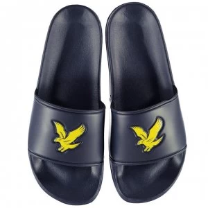Image of Lyle and Scott Chief Sliders - Navy 271