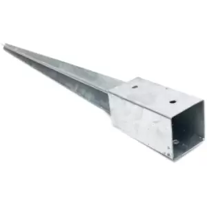 Image of Post Metal Support Post / Fence Support Spike - Size 91x150x590mm