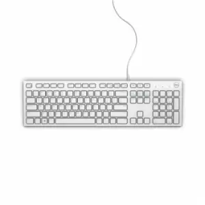 Image of DELL KB216 keyboard USB QWERTY US International White