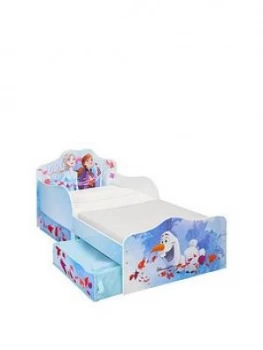 Image of Disney Frozen Toddler Bed With Storage Drawers By Hellohome