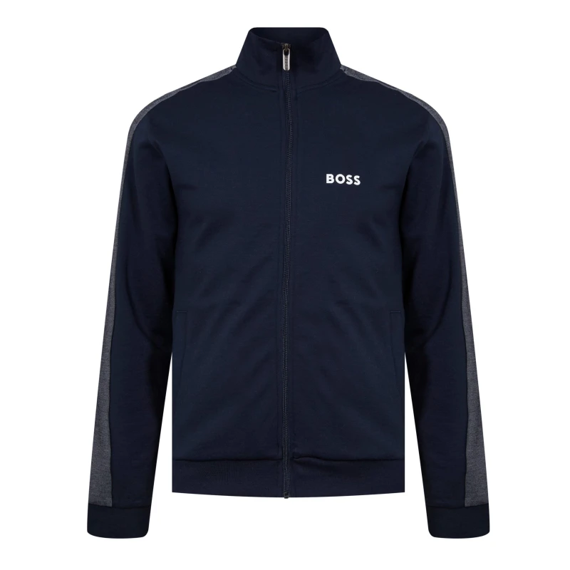 Image of Boss Boss Tracksuit Jacket 10166548 29 - Blue Blue S