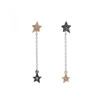 Image of Karl Lagerfeld Star & Chain Earrings