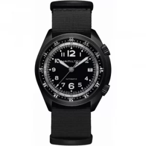 Image of Mens Hamilton Khaki Pilot Pioneer Alu Automatic Watch