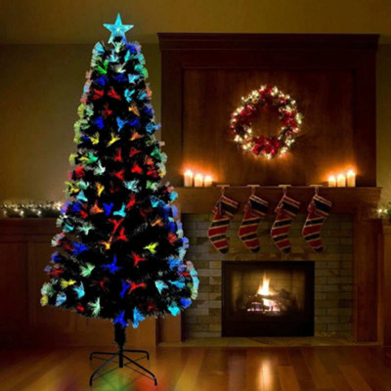 Image of Vidaxl Artificial Christmas Tree Green 210 Cm Pvc