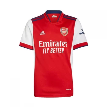 Image of adidas Arsenal Home Shirt 2021 2022 Junior - Red