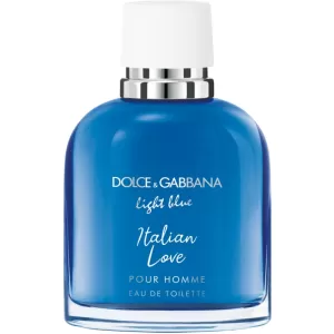Image of Dolce & Gabbana Light Blue Italian Love Pour Homme Eau de Toilette For Him 100ml