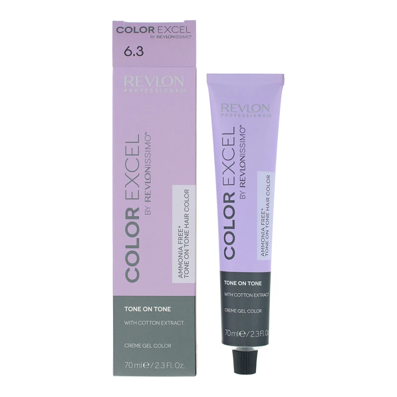 Image of Revlon Color Excel 6.3 Dark Golden Blonde Hair Colour 70ml