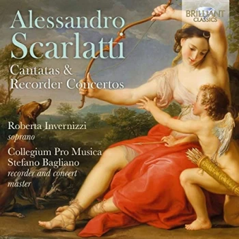 Image of Collegium Pro Musica|Stefano Bagliano|Roberta Invernizzi - Alessandro Scarlatti: Cantatas & Recorder Concertos CD