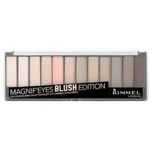 Image of Rimmel Magnif Eyes 12 Pan Eyeshadow Palette Blushed