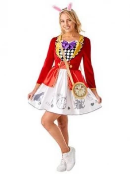 Image of Disney Ladies White Rabbit Costume