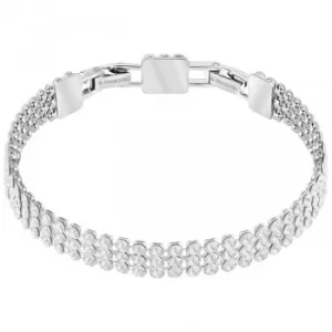 Image of Ladies Swarovski Silver Plated Fit Refresh Bracelet