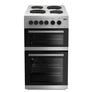 Image of Beko KD533AS Double Oven Electric Cooker