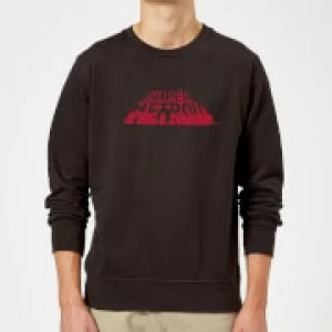 Image of Nintendo Super Metroid Retro Logo Sweatshirt - Black
