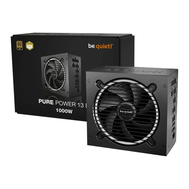 Image of be quiet! Pure Power 13 M 1000W 80 Plus Gold Fully Modular ATX 3.1 PSU Power Supply - BP028EU