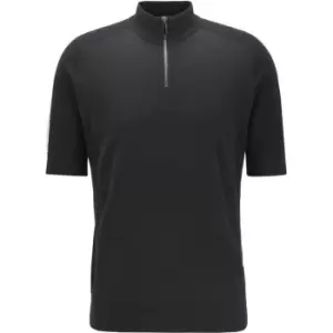 Image of Boss Ottoro Zip Top - Black