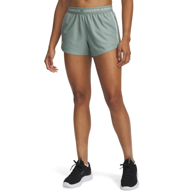 Image of Under Armour Armour Play Up Shorts Womens - Green Green 12
