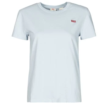 Image of Levis PERFECT TEE womens T shirt in Grey - Sizes S,M,L,XS