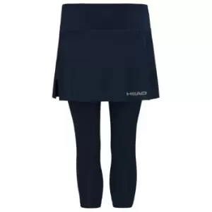 Image of Head Club three quarterTights Skort Womens - Blue
