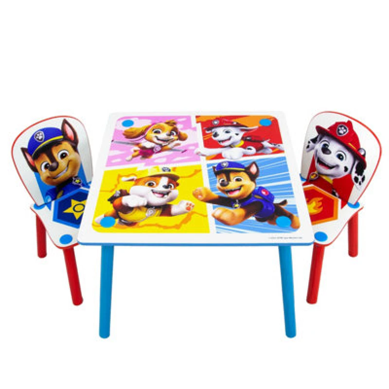 Image of Paw Patrol Paw Patrol Table and Chair Set Bedroom Furniture One Size Multi 39371799000