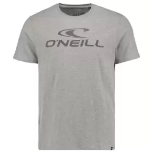 Image of ONeill Large Logo T Shirt Mens - Grey
