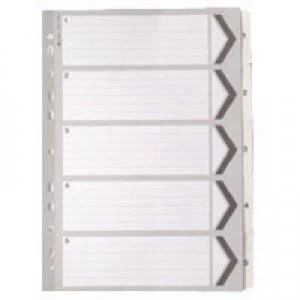 Image of Nice Price A4 White 1-5 Mylar Index WX01527