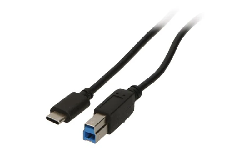 Image of 2-Power CAB5014A USB cable 1m USB C USB B Black