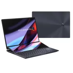 Image of ASUS ZenBook Pro 14 Duo OLED UX8402VU-P1024W i9-13900H Notebook 36.8cm (14.5") Touch Screen 2.8K Intel Core i9 32GB LPDDR5-SDRAM 1000 GB SSD NVIDIA Ge