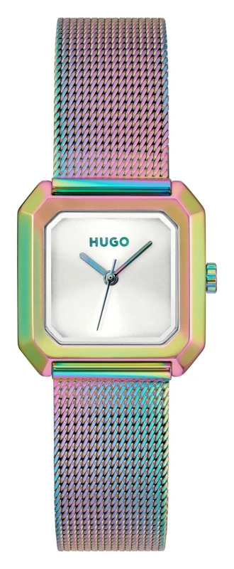 Image of HUGO 1540186 #HAZEL Three-Hand Quartz (24mm) Silver Dial / Watch