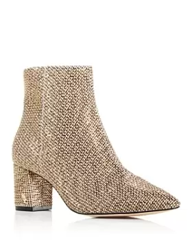Image of Kurt Geiger London Womens Burlington Block Heel Booties