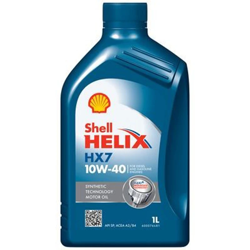 Image of SHELL 550070412 Engine oil Helix HX7 10W-40 (SP A3/B4) Capacity: 1l Engine Oil (1862)