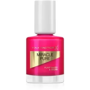 Image of Max Factor Miracle Pure long-lasting nail polish shade 265 Fiery Fuschia 12 ml